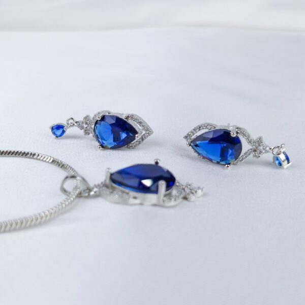 Deep Blue Sapphire Set - Image 2