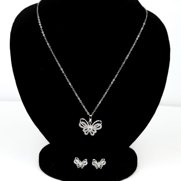 Butterfly Pendant Set - Image 2