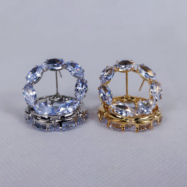 crystal hoops - Image 3